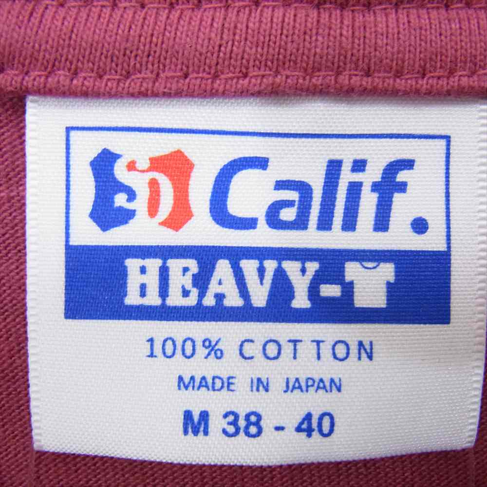 STANDARD CALIFORNIA スタンダードカリフォルニア SD Heavyweight Pocket long Sleeve ヘビーウェイト ポケット ロング スリーブ Tシャツ エンジ系 M【美品】【中古】