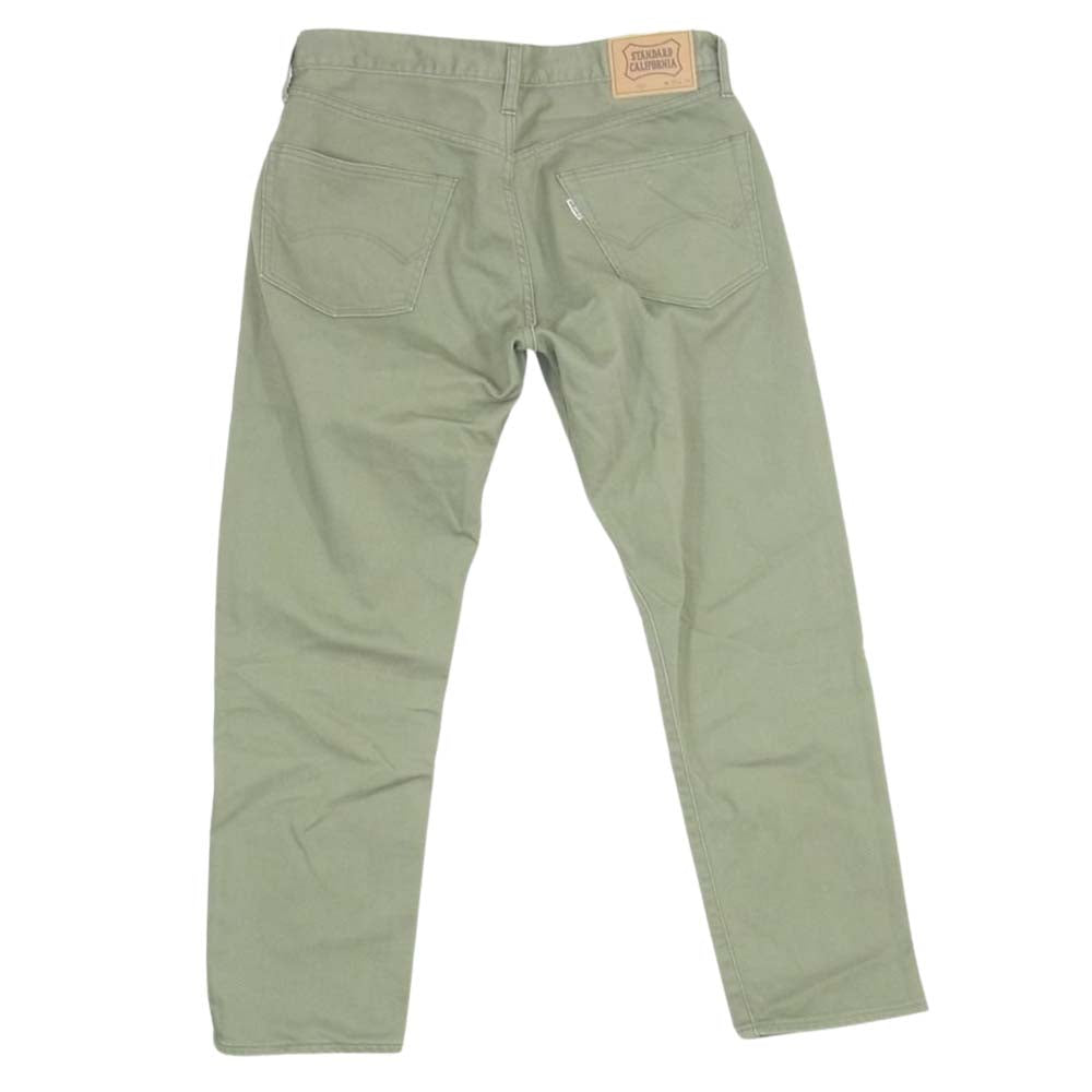 STANDARD CALIFORNIA スタンダードカリフォルニア SD Pique Pants ピケパンツ  カーキ系 32【美品】【中古】