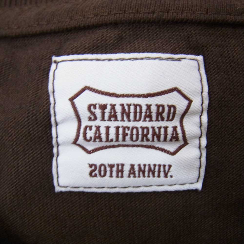 STANDARD CALIFORNIA スタンダードカリフォルニア SD 20th Anniversary Logo T 20周年 アニバーサリー ロゴ 半袖 Tシャツ ブラウン系 M【極上美品】【中古】