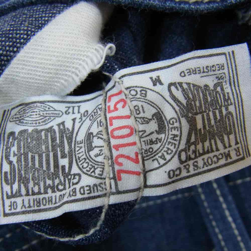 The REAL McCOY'S ザリアルマッコイズ × Lee リー ぺンター デニム パンツ インディゴブルー系 サイズ表記無【中古】