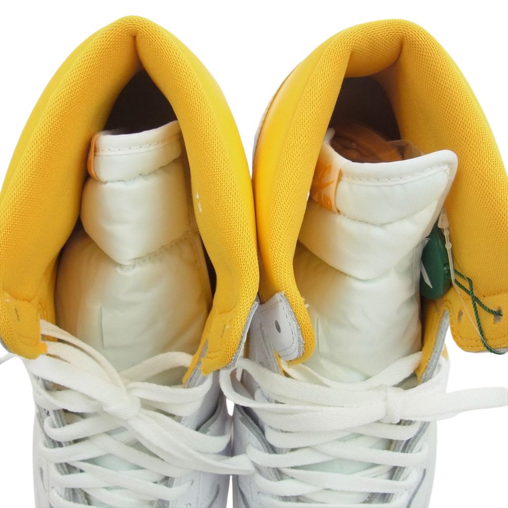 NIKE ナイキ DX4976-107 AIR SHIP PE SP エア シップ PE SP スニーカー ホワイト系 イエロー系 30cm【新古品】【未使用】【中古】