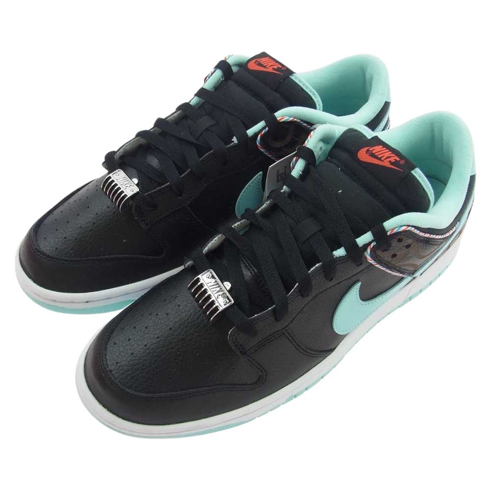 NIKE ナイキ DH7614-001 DUNK LOW RETRO SE Barber Shop ダンクロー レトロ バーバーショップ ローカット スニーカー ブラック系 30cm【新古品】【未使用】【中古】