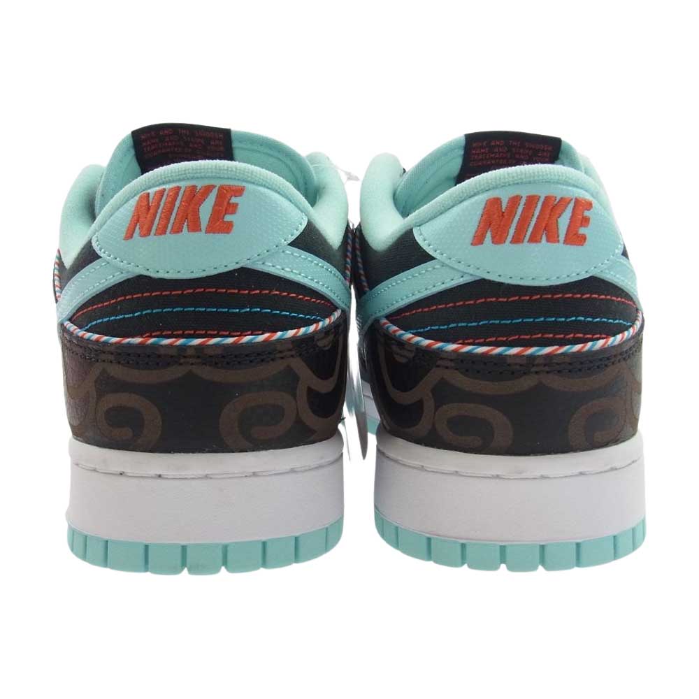 NIKE ナイキ DH7614-001 DUNK LOW RETRO SE Barber Shop ダンクロー レトロ バーバーショップ ローカット スニーカー ブラック系 30cm【新古品】【未使用】【中古】