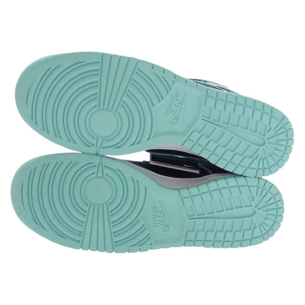 NIKE ナイキ DH7614-001 DUNK LOW RETRO SE Barber Shop ダンクロー レトロ バーバーショップ ローカット スニーカー ブラック系 30cm【新古品】【未使用】【中古】