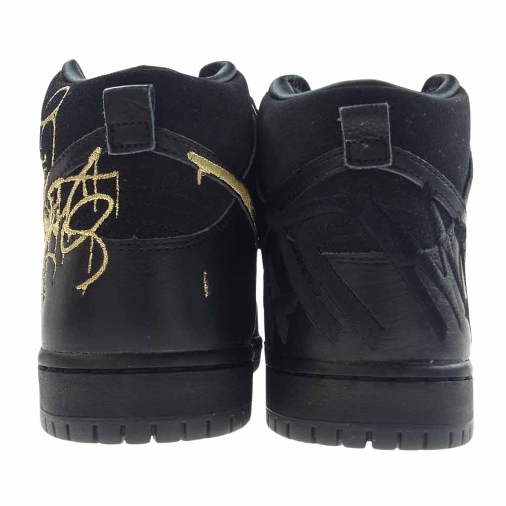 NIKE SB ナイキエスビー DH7755-001 DUNK HIGH PRO SB FAUST BLACK ファウスト ハイカット スニーカー ブラック系 29cm【新古品】【未使用】【中古】