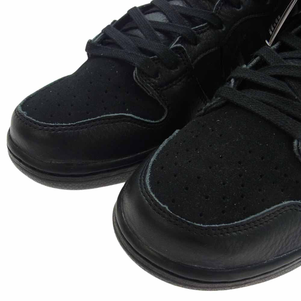 NIKE SB ナイキエスビー DH7755-001 DUNK HIGH PRO SB FAUST BLACK ファウスト ハイカット スニーカー ブラック系 29cm【新古品】【未使用】【中古】