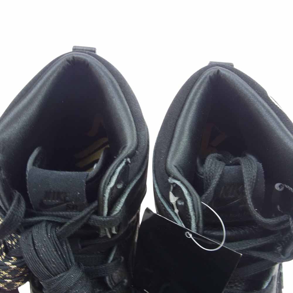 NIKE SB ナイキエスビー DH7755-001 DUNK HIGH PRO SB FAUST BLACK ファウスト ハイカット スニーカー ブラック系 29cm【新古品】【未使用】【中古】