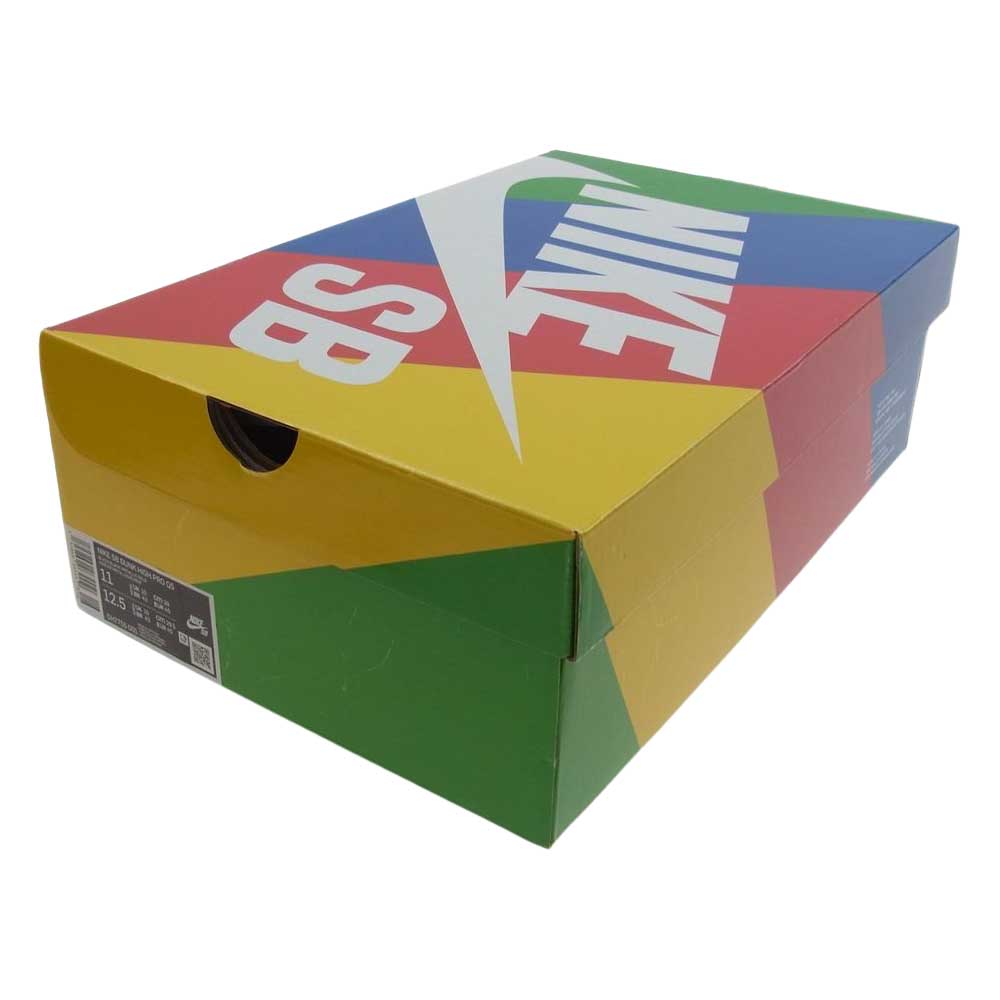 NIKE SB ナイキエスビー DH7755-001 DUNK HIGH PRO SB FAUST BLACK ファウスト ハイカット スニーカー ブラック系 29cm【新古品】【未使用】【中古】