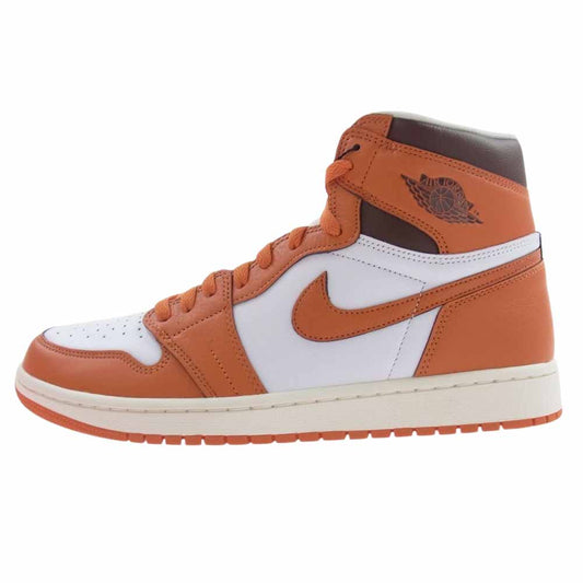 NIKE ナイキ DO9369-101 WMNS Air Jordan 1 High OG Starfish ウィメンズ エアジョーダン1 ハイ OG スターフィッシュ スニーカー オレンジ系 ホワイト系 29cm【新古品】【未使用】【中古】