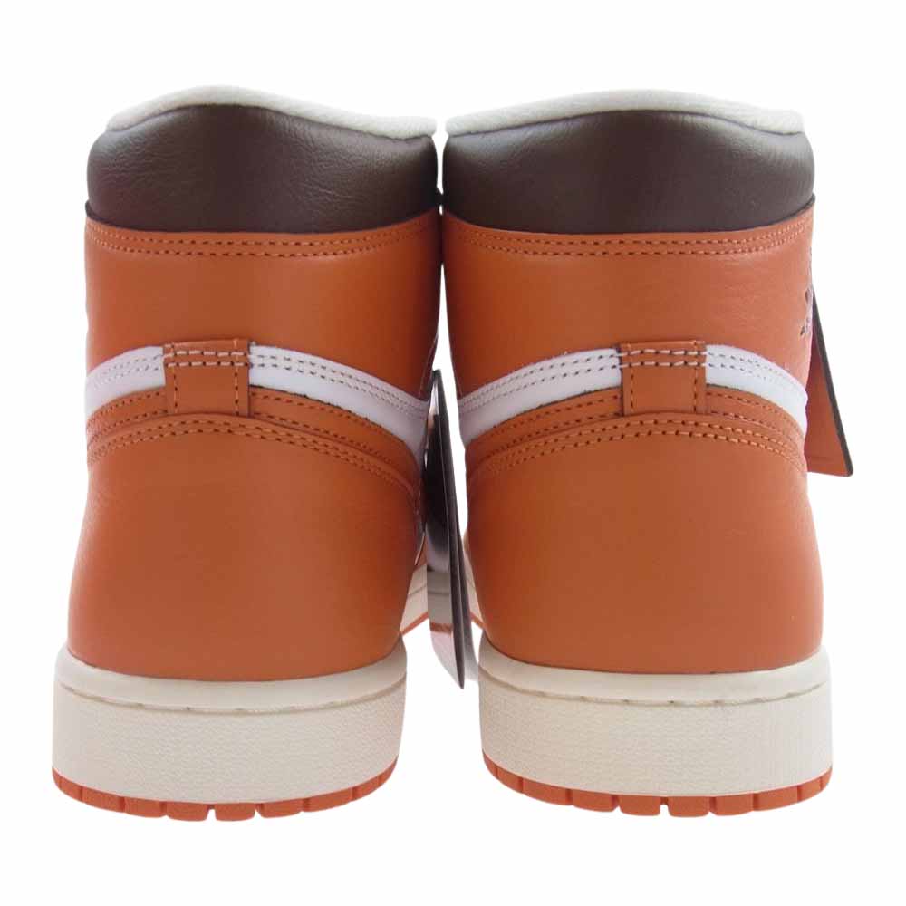 NIKE ナイキ DO9369-101 WMNS Air Jordan 1 High OG Starfish ウィメンズ エアジョーダン1 ハイ OG スターフィッシュ スニーカー オレンジ系 ホワイト系 29cm【新古品】【未使用】【中古】