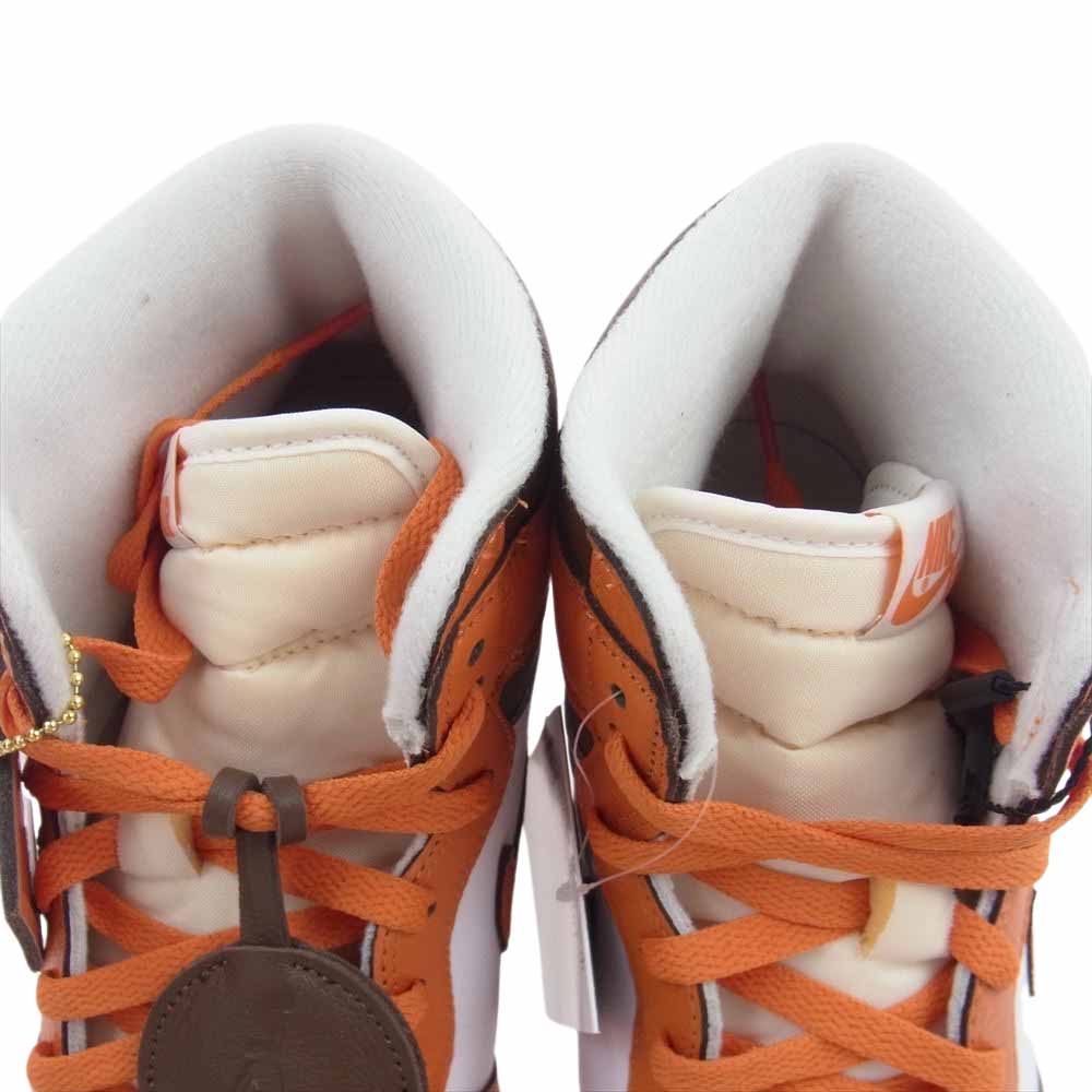 NIKE ナイキ DO9369-101 WMNS Air Jordan 1 High OG Starfish ウィメンズ エアジョーダン1 ハイ OG スターフィッシュ スニーカー オレンジ系 ホワイト系 29cm【新古品】【未使用】【中古】