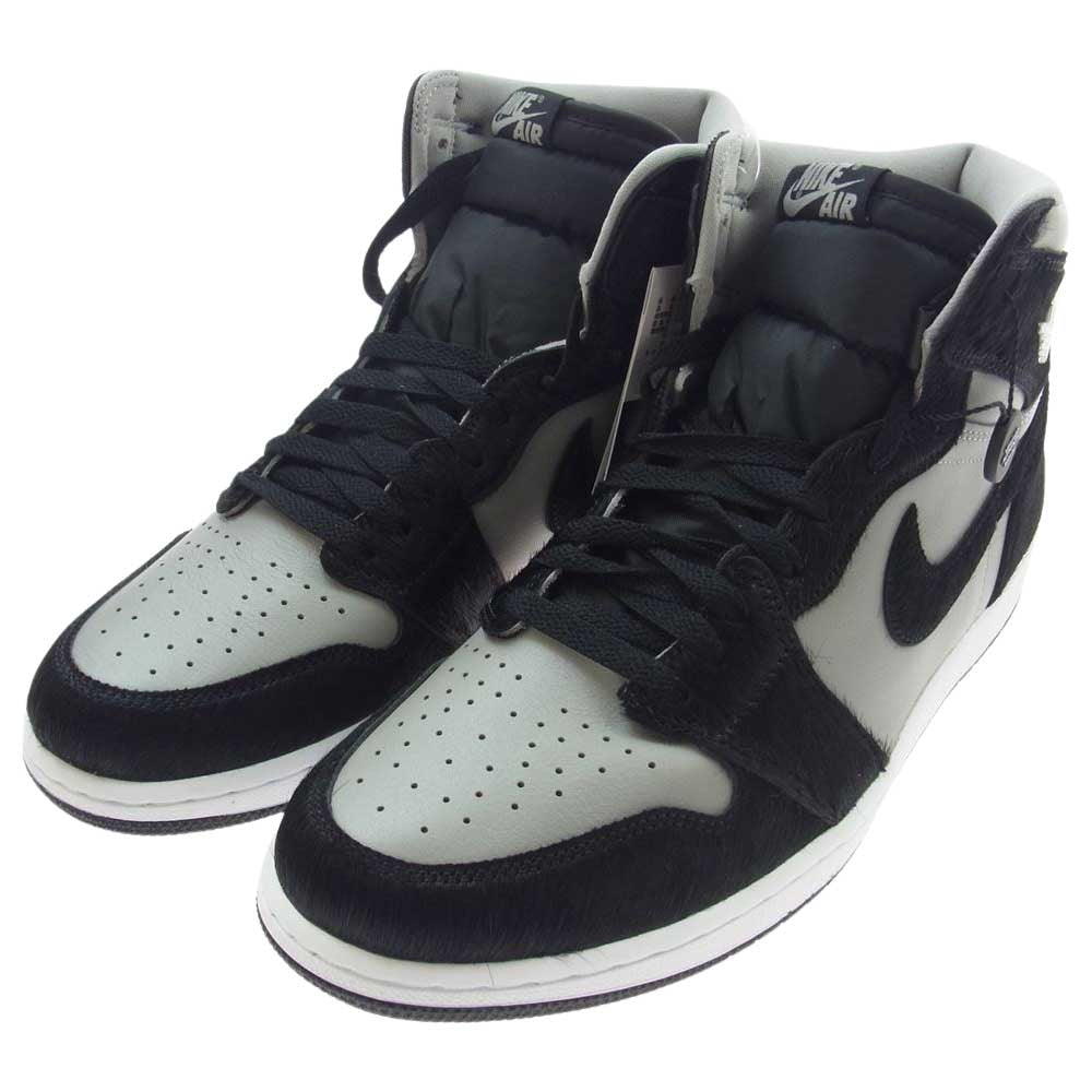 NIKE AIR JORDAN ナイキ ジョーダン DZ2523-001 WMNS Air Jordan 1 Retro High OG Medium Grey ウィメンズ レトロ ハイ OG ミディアム グレー ハイカット スニーカー ブラック系 グレー系 29cm【新古品】【未使用】【中古】