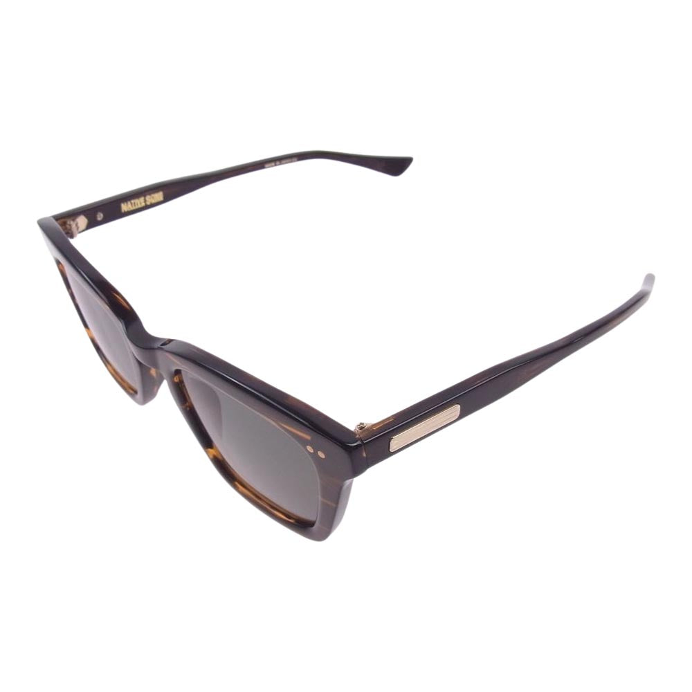 NEIGHBORHOOD ネイバーフッド 231LINSN-EW01 × NATIVE SONS ネイティヴ サンズ CHASE サングラス 眼鏡 ブラウン系 48.9□23.5-144【美品】【中古】