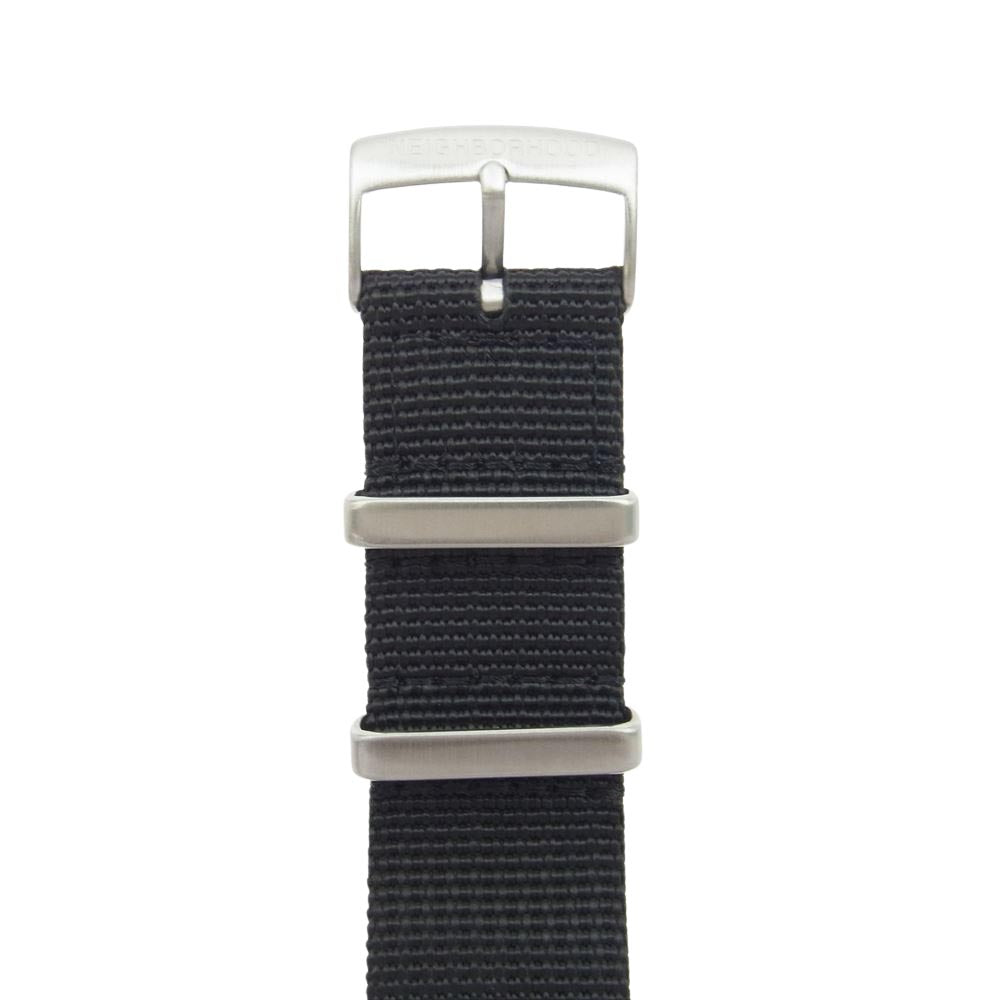 NEIGHBORHOOD ネイバーフッド 23218NH-AC01 NH ORIGINAL WATCH TYPE-1 オリジナル ウォッチ アナログ 腕時計 ブラック系【新古品】【未使用】【中古】