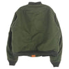 Buzz Rickson's バズリクソンズ US1140 × UNUSED × BEAMS アンユーズド ビームス MA-1 フライト ジャケット モスグリーン系 オレンジ系 2【中古】