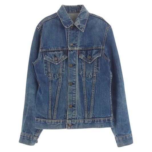 Levi's リーバイス ヴィンテージ オリジナル 70505 BIGE 4th 不均等V 刻印524 デニム ジャケット ブルー系【中古】