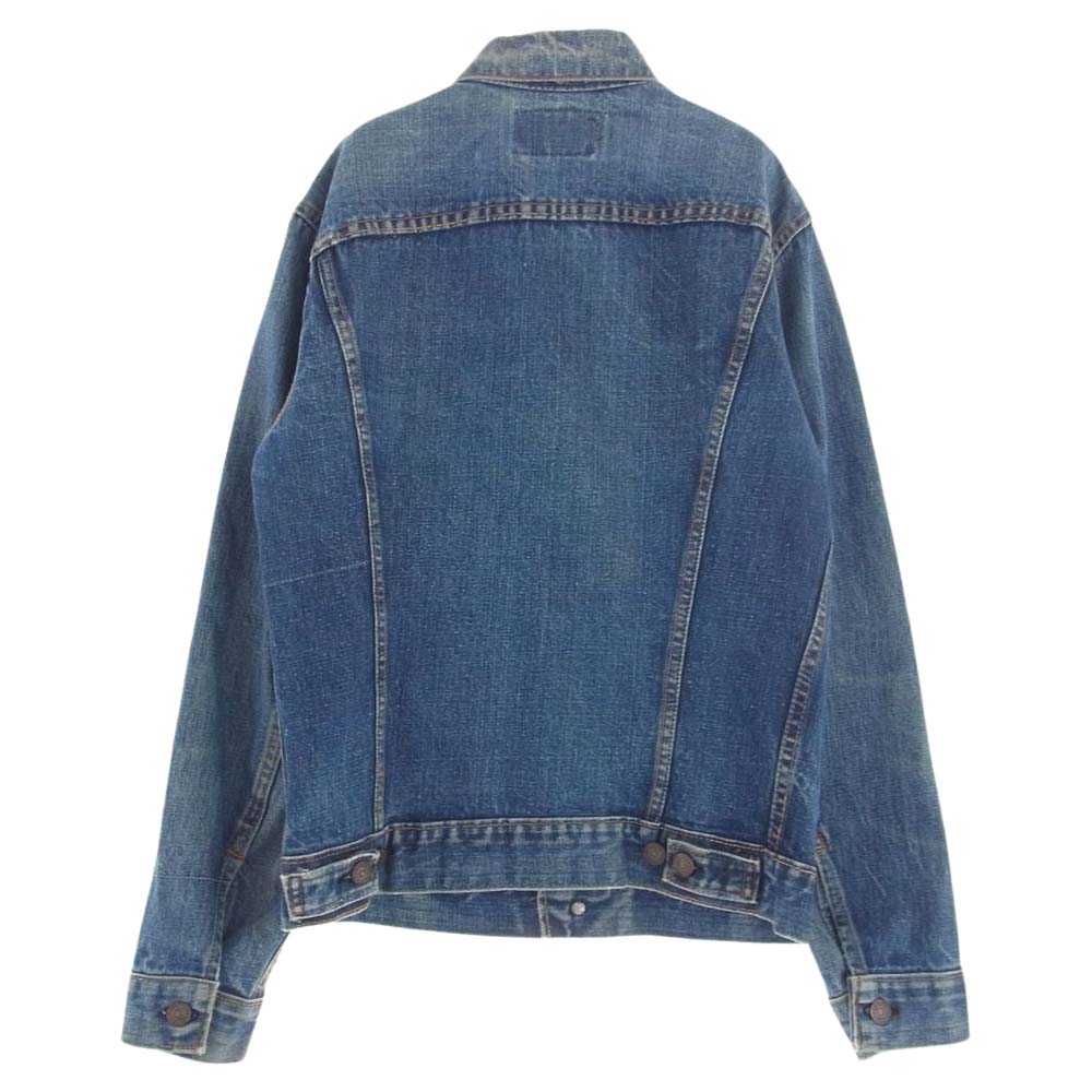 Levi's リーバイス ヴィンテージ オリジナル 70505 BIGE 4th 不均等V 刻印524 デニム ジャケット ブルー系【中古】