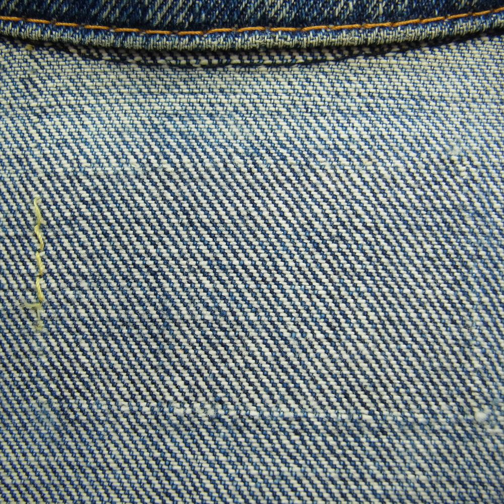 Levi's リーバイス ヴィンテージ オリジナル 70505 BIGE 4th 不均等V 刻印524 デニム ジャケット ブルー系【中古】