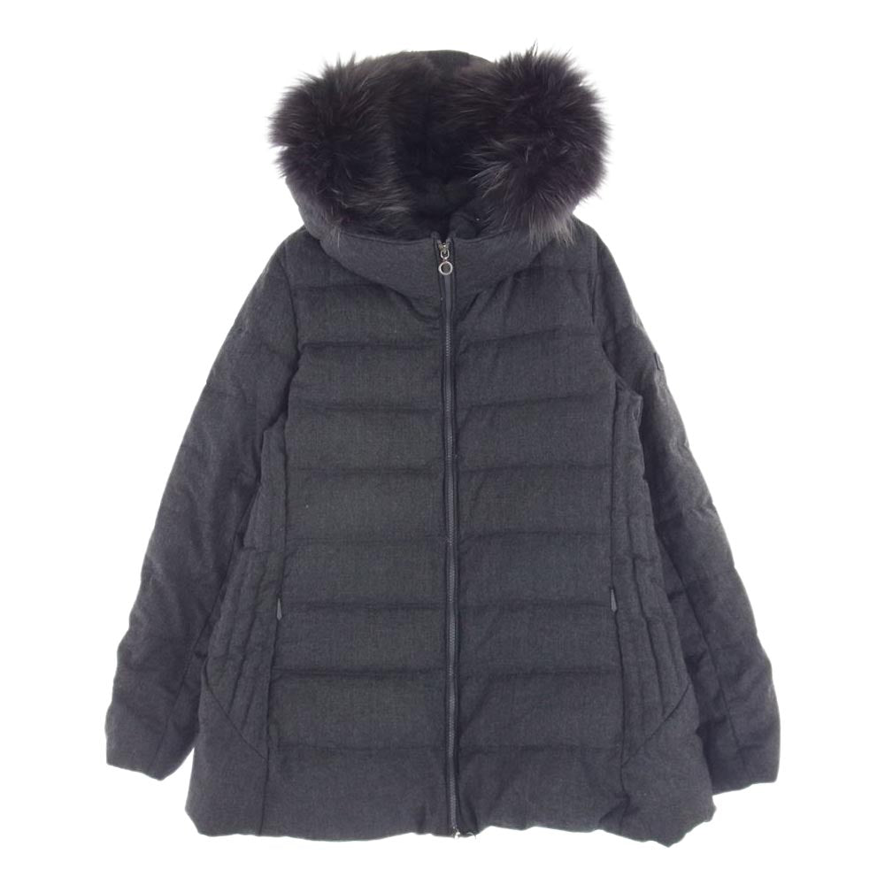 TATRAS タトラス LTAT20A4795-D  KOSAVA コサヴァ ポーランドラクーン ファー ダウン ジャケット ダークグレー系 4【中古】