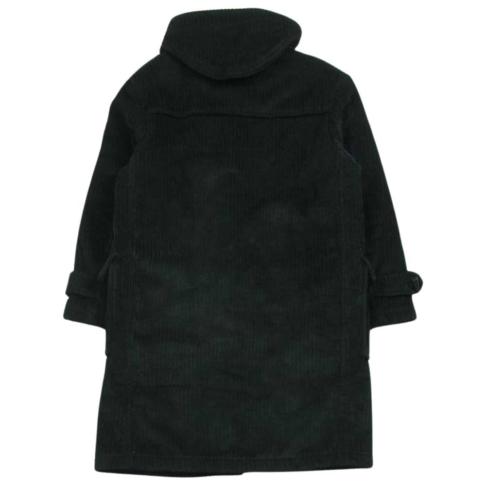 Gloverall グローバーオール 英国製 コーデュロイ ダッフル コート ダークグレー系 黒に近いダークグレー系 40【極上美品】【中古】