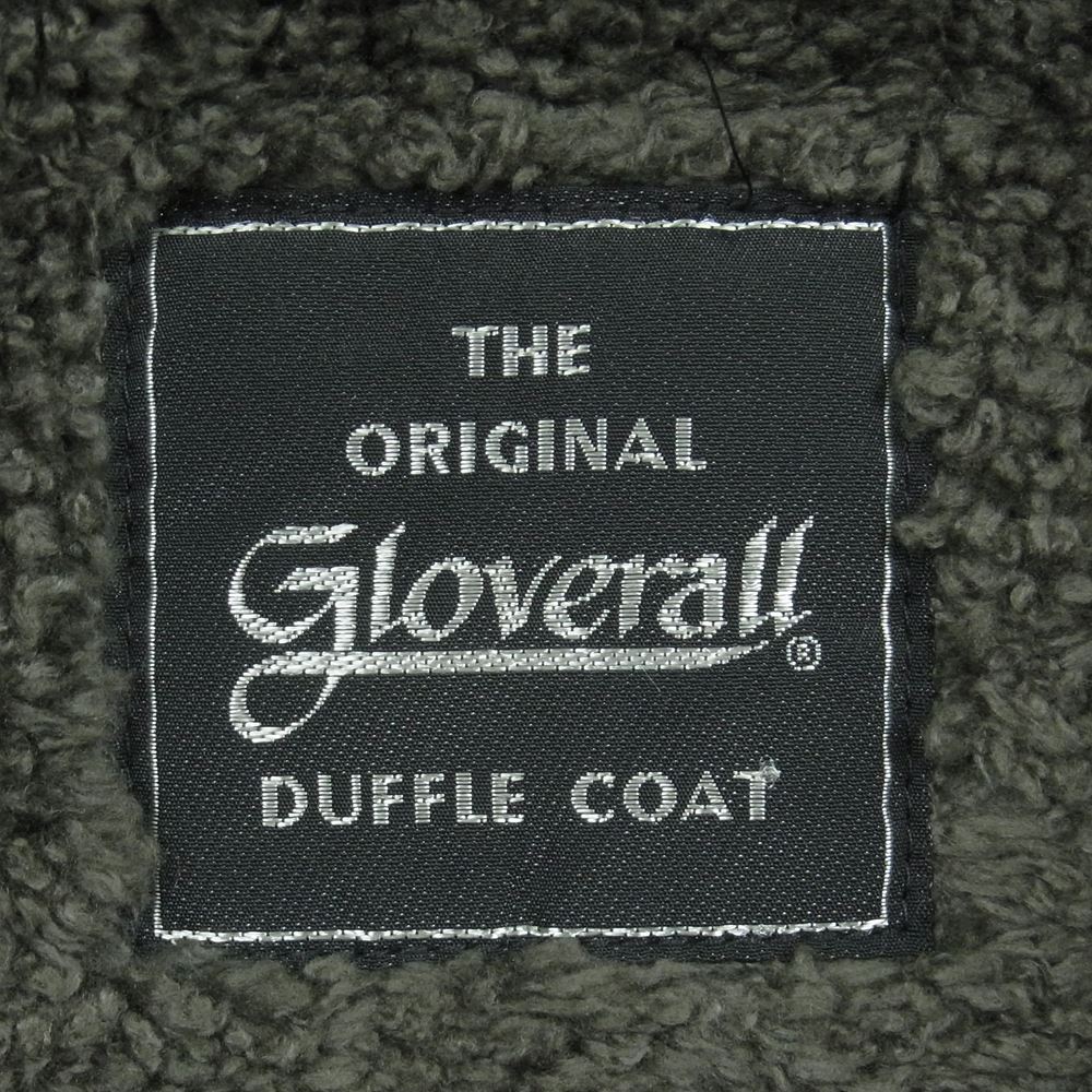 Gloverall グローバーオール 英国製 コーデュロイ ダッフル コート ダークグレー系 黒に近いダークグレー系 40【極上美品】【中古】