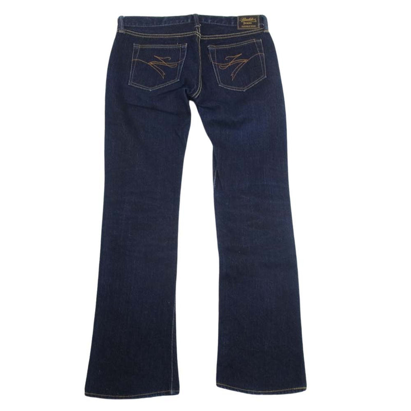 THE FLAT HEAD ザフラットヘッド BJ-1 BALDER バルダー DENIMJEAN ブーツカット デニムジーンズ  インディゴブルー系 29【中古】