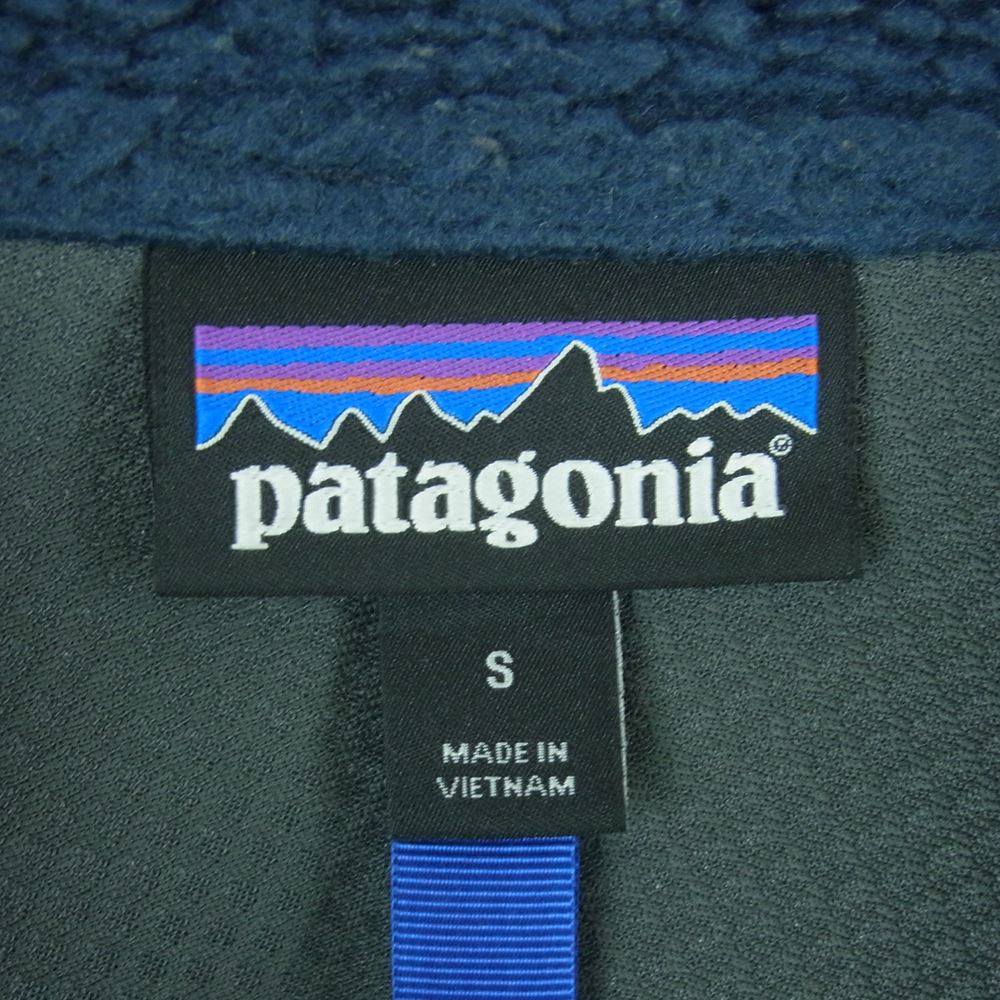patagonia パタゴニア 19AW 23056 Classic Retro-X Jacket クラシック レトロエックス フリース ジャケット ネイビー系 S【中古】