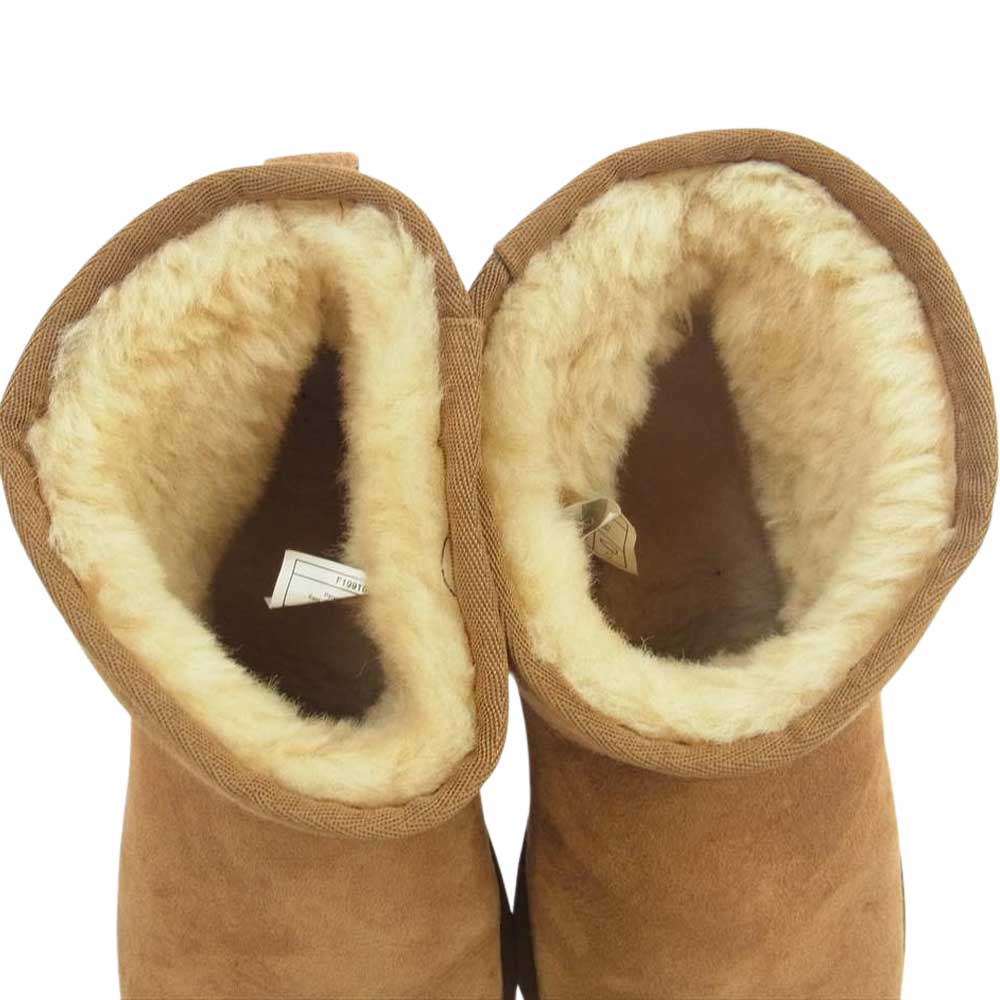 UGG アグ 1002072 CLASSIC MINI クラシック ミニ ムートン ブーツ ライトブラウン系 27cm【中古】