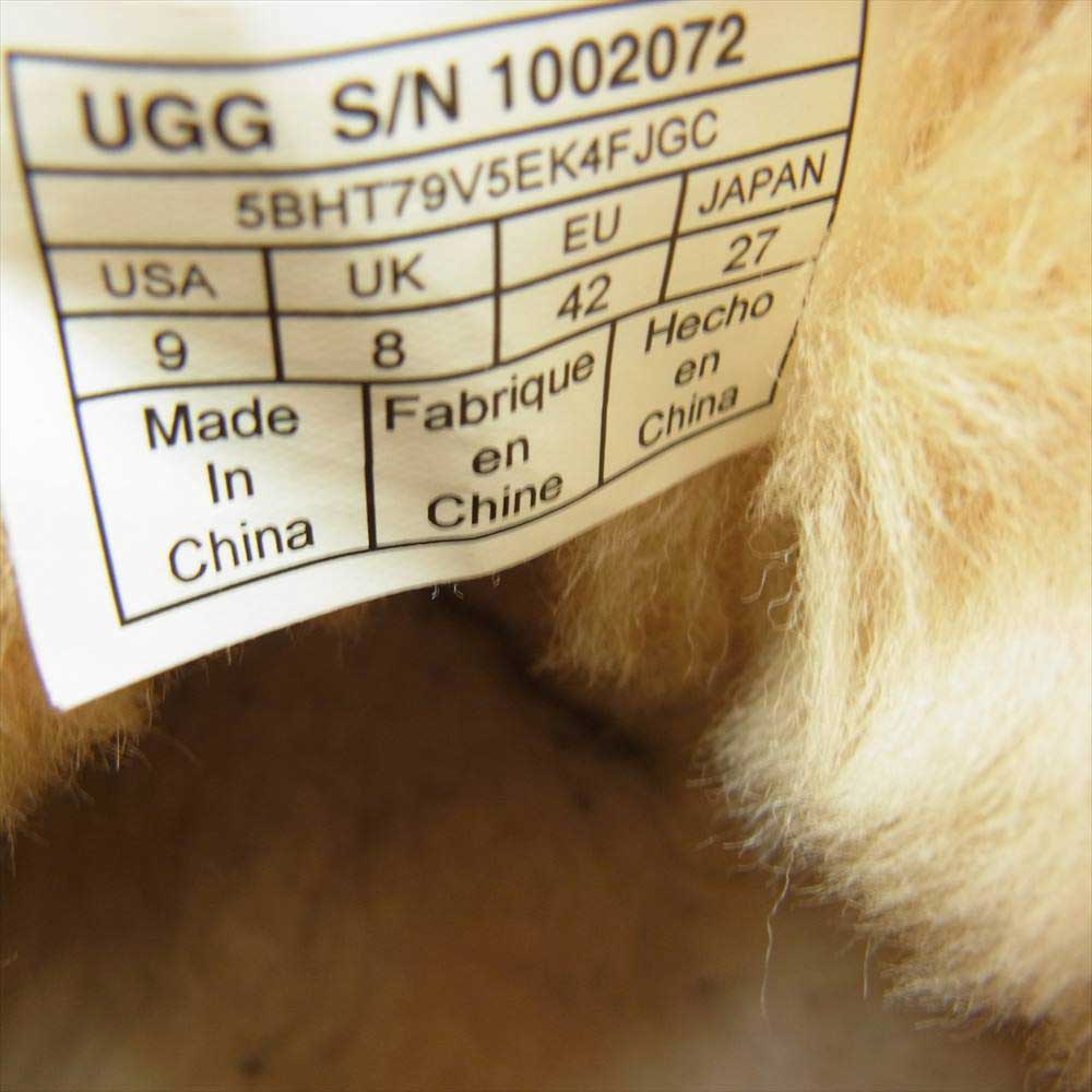 UGG アグ 1002072 CLASSIC MINI クラシック ミニ ムートン ブーツ ライトブラウン系 27cm【中古】