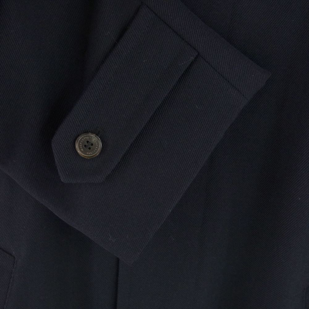 Mackintosh マッキントッシュ × EDIFICE 別注 ライトキャバリー ラグラン コート ネイビー系 38【中古】