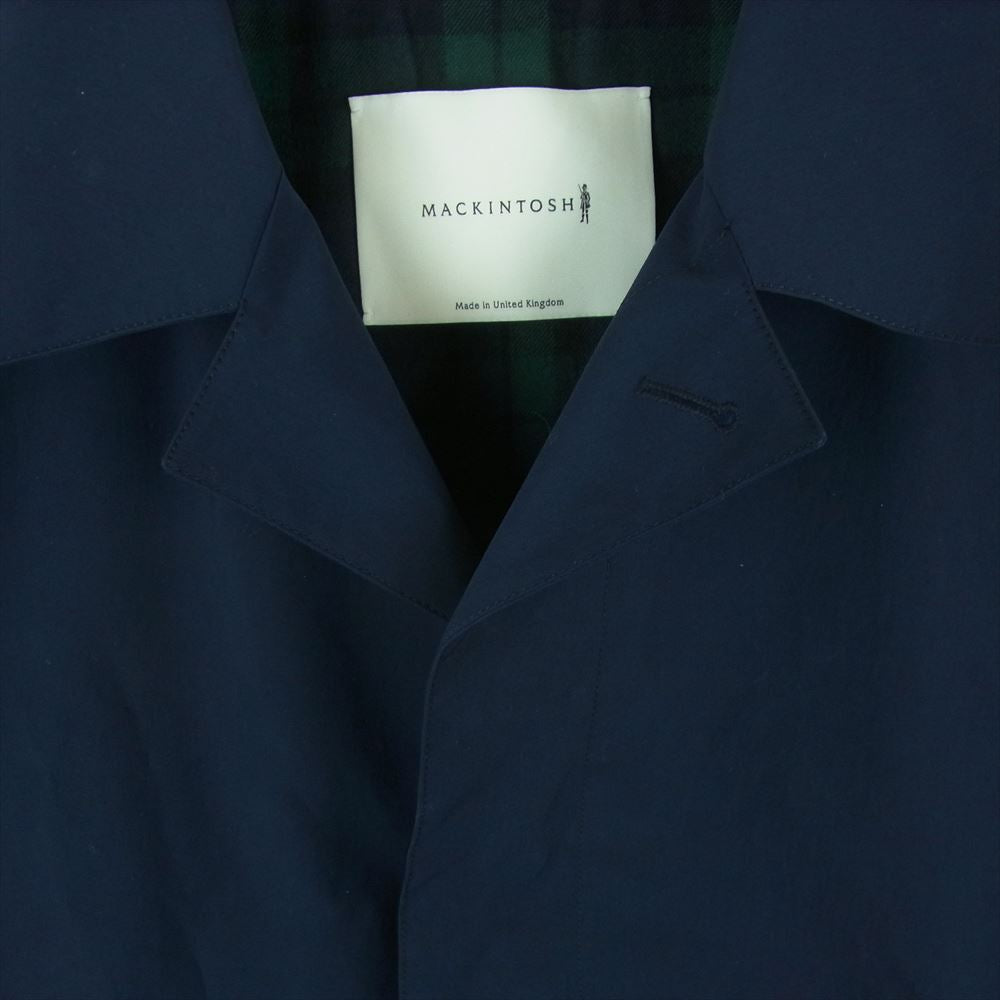 Mackintosh マッキントッシュ GM-1118F NEW DUNKELD SINGLE BREASTED COAT ニュー ダンケルド シングル コート 英国製 ネイビー系 40【中古】