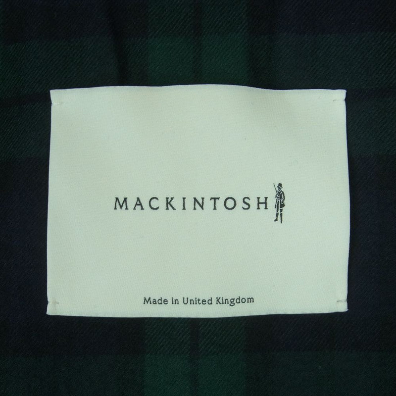 Mackintosh マッキントッシュ GM-1118F NEW DUNKELD SINGLE BREASTED COAT ニュー ダンケルド シングル コート 英国製 ネイビー系 40【中古】