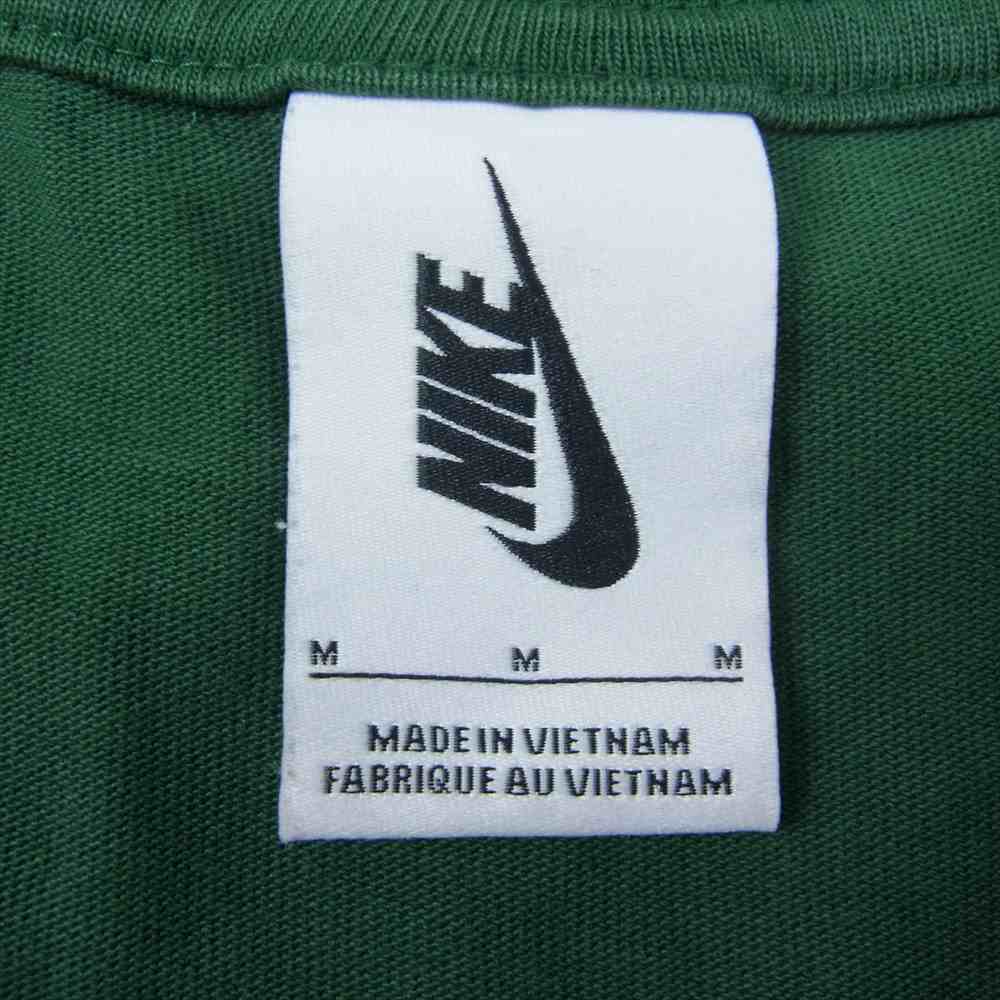 NIKE ナイキ DD3344-341 × STUSSY ステューシー SS Link L/S T?Shirt Green リンク プリント ロングスリーブ 長袖 Tシャツ ロンT グリーン系 M【中古】