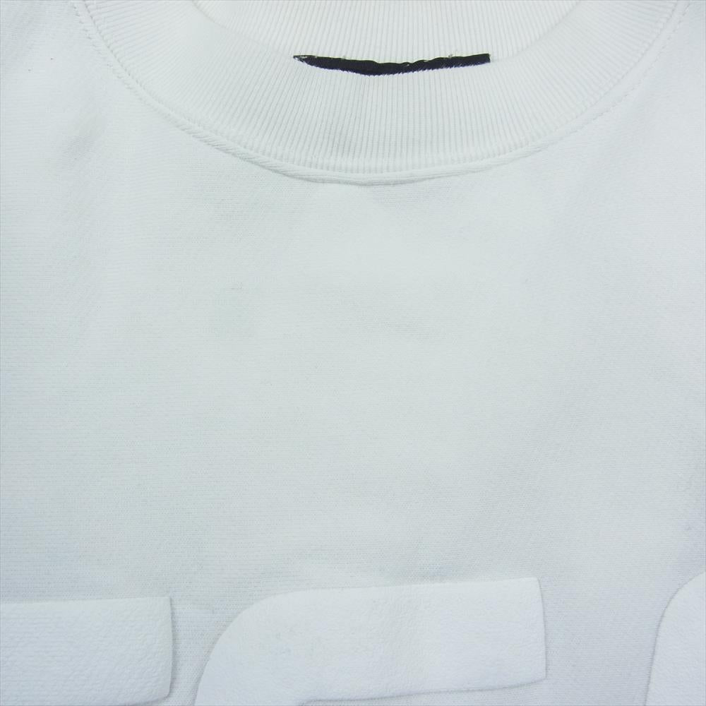 WIND AND SEA ウィンダンシー 20AW WDS-20A-TPS-07 SEA SWEAT SHIRT ロゴ スウェット シャツ トレーナー ホワイト系 M【中古】