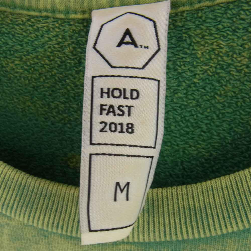 アルケミスト  AL-S18-0000-008 KOOLプリント スウェット タイダイ染め 加工 グリーン系 M【中古】