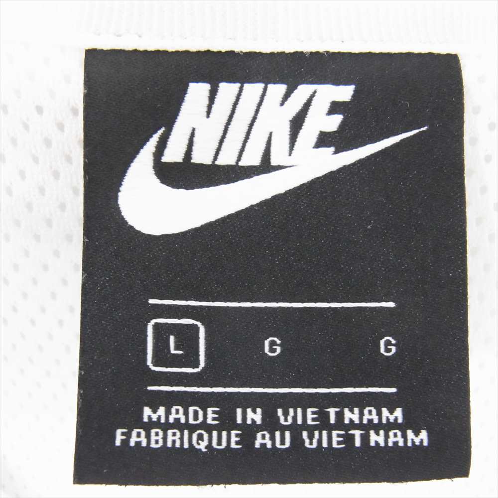 NIKE ナイキ AR3133-100 M HBR STMT  ビッグスウッシュ ウーブン ジャケット ホワイト系 L【中古】