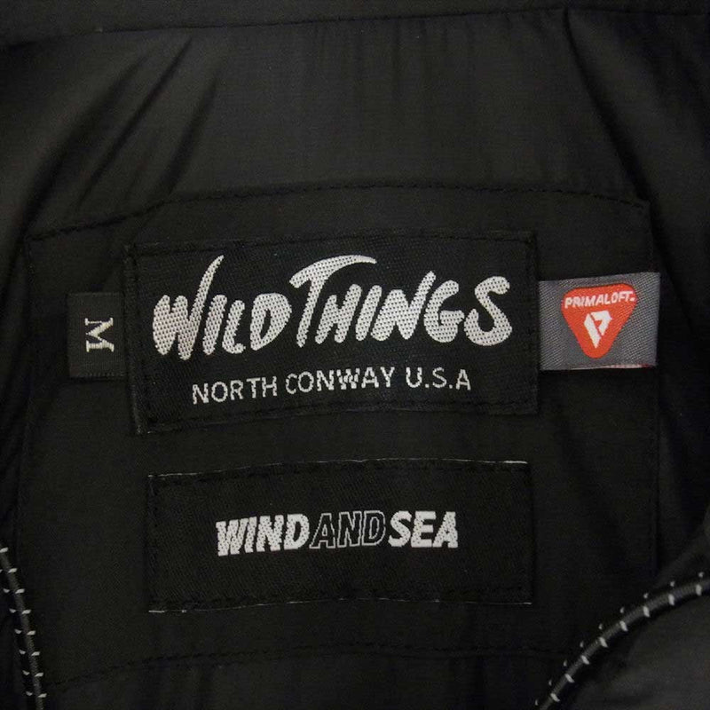WIND AND SEA×ワイルドシングス　Readyパーカー　ブルーMサイズ