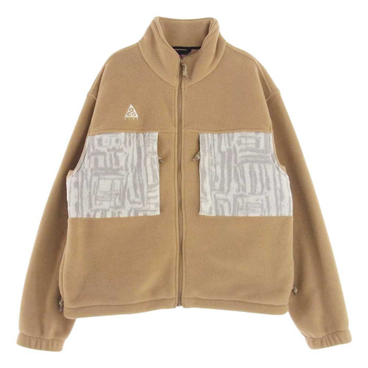 NIKE ナイキ BQ7198-297 ACG MICROFLEECE JAKETS フリース ジャケット ベージュ ベージュ系 S【中古】