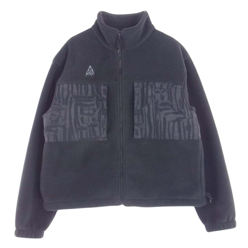 NIKE ナイキ BQ7198-010 ACG MICROFLEECE JAKETS フリース ジャケット ブラック ブラック系 S【中古】