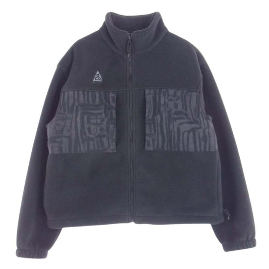 NIKE ナイキ BQ7198-010 ACG MICROFLEECE JAKETS フリース ジャケット ブラック ブラック系 S【中古】