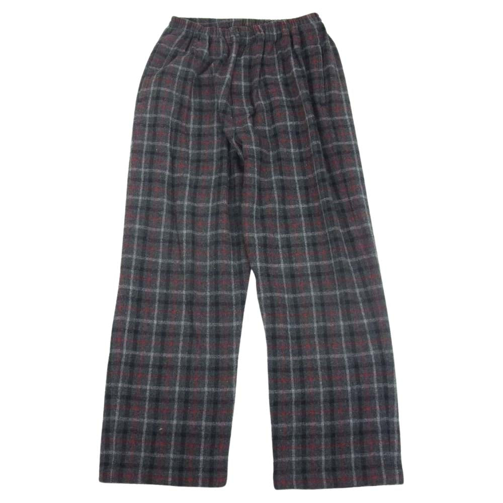 UNDERCOVER アンダーカバー 20AW UCZ4501-1 WOOL CHECK SHRIVEL PANTS  ウール イージー チェック パンツ グレー系 2【中古】
