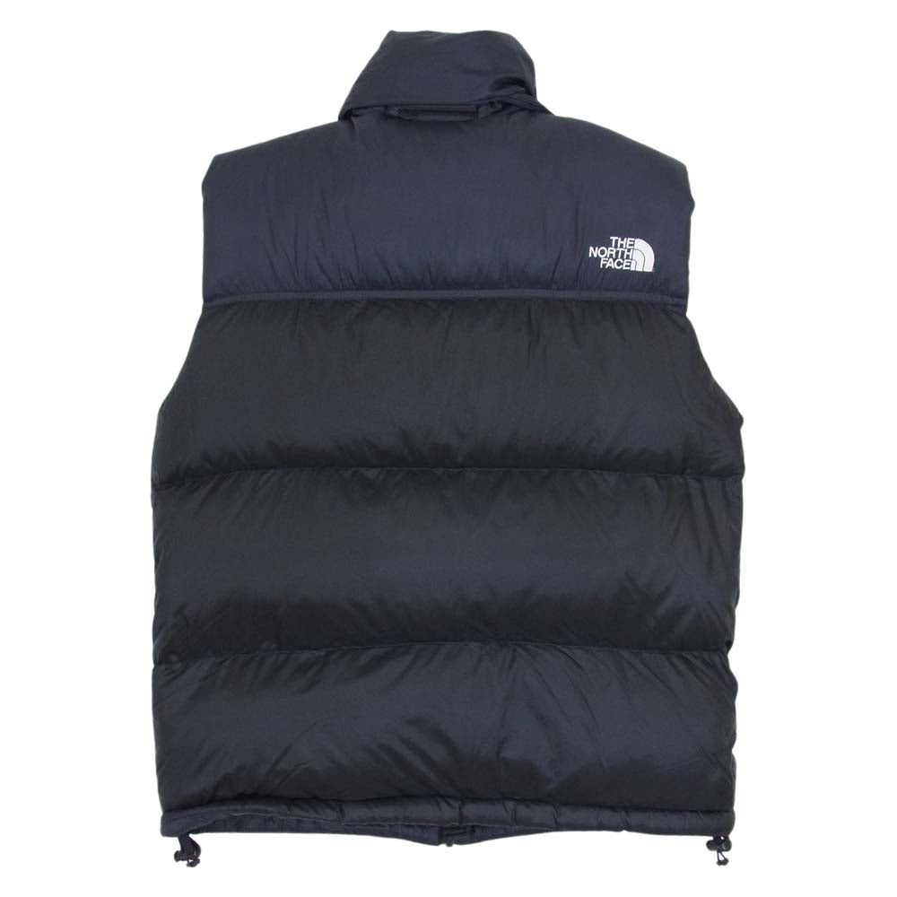 THE NORTH FACE ノースフェイス ND91309 NUPTSE VEST ヌプシ リップストップ ダウンベスト ブラック系 M【中古】