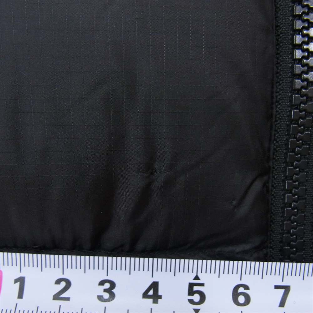 THE NORTH FACE ノースフェイス ND91309 NUPTSE VEST ヌプシ リップストップ ダウンベスト ブラック系 M【中古】