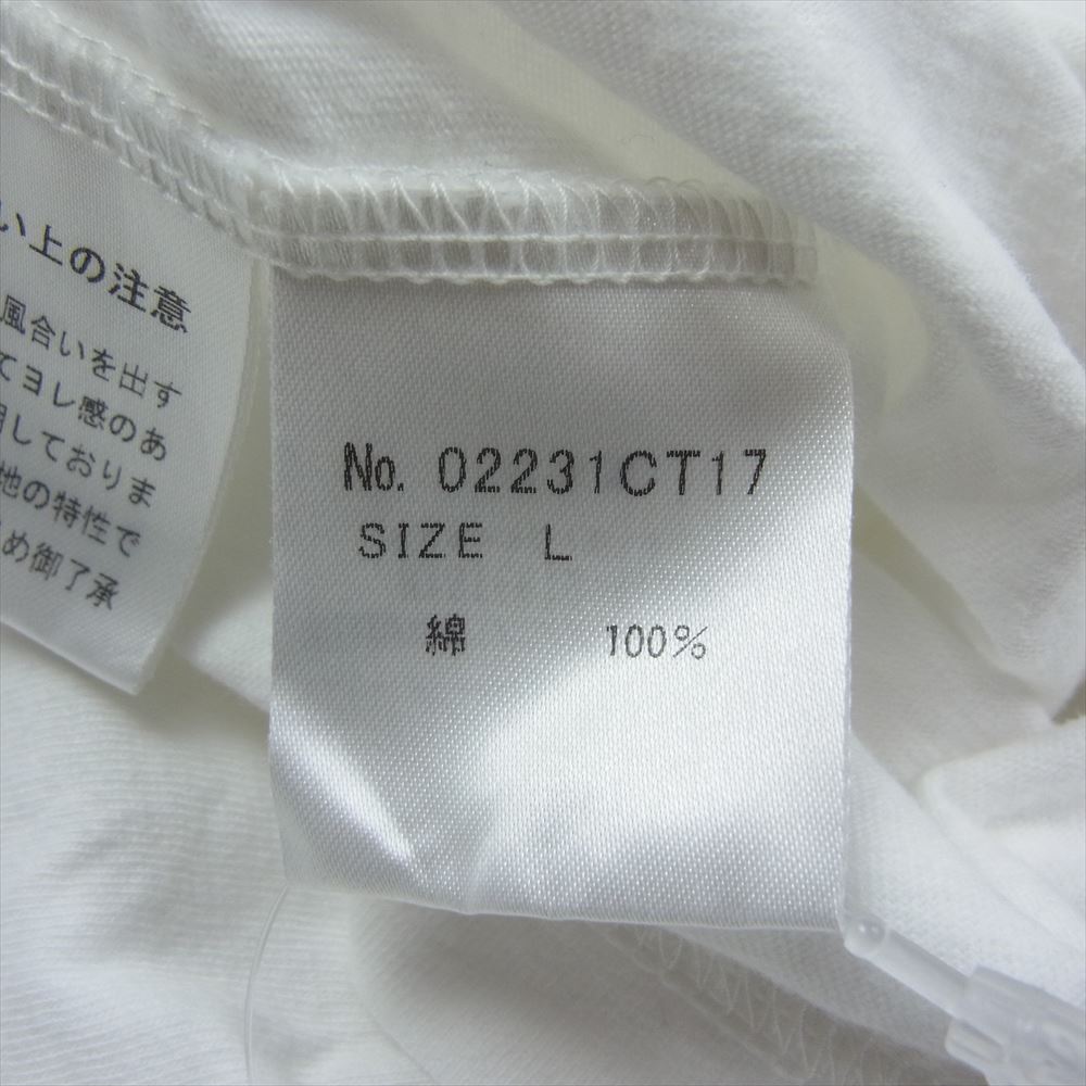 HYSTERIC GLAMOUR ヒステリックグラマー 02231CT17 UNTAMED YOUTH 半袖 Tシャツ ホワイト系 L【中古】