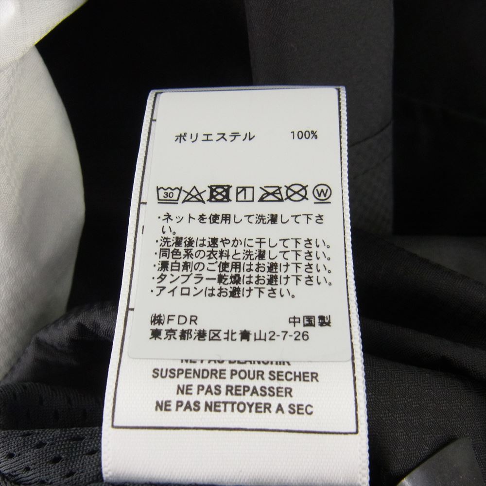 mastermind JAPAN マスターマインドジャパン OJZP7531-CLBYYPPPBLCK WORLD mitchell&ness LIGHTWEIGHT ANORAK COLLAB ライトウェイト アノラック パーカー ブラック系 ホワイト系 L【新古品】【未使用】【中古】