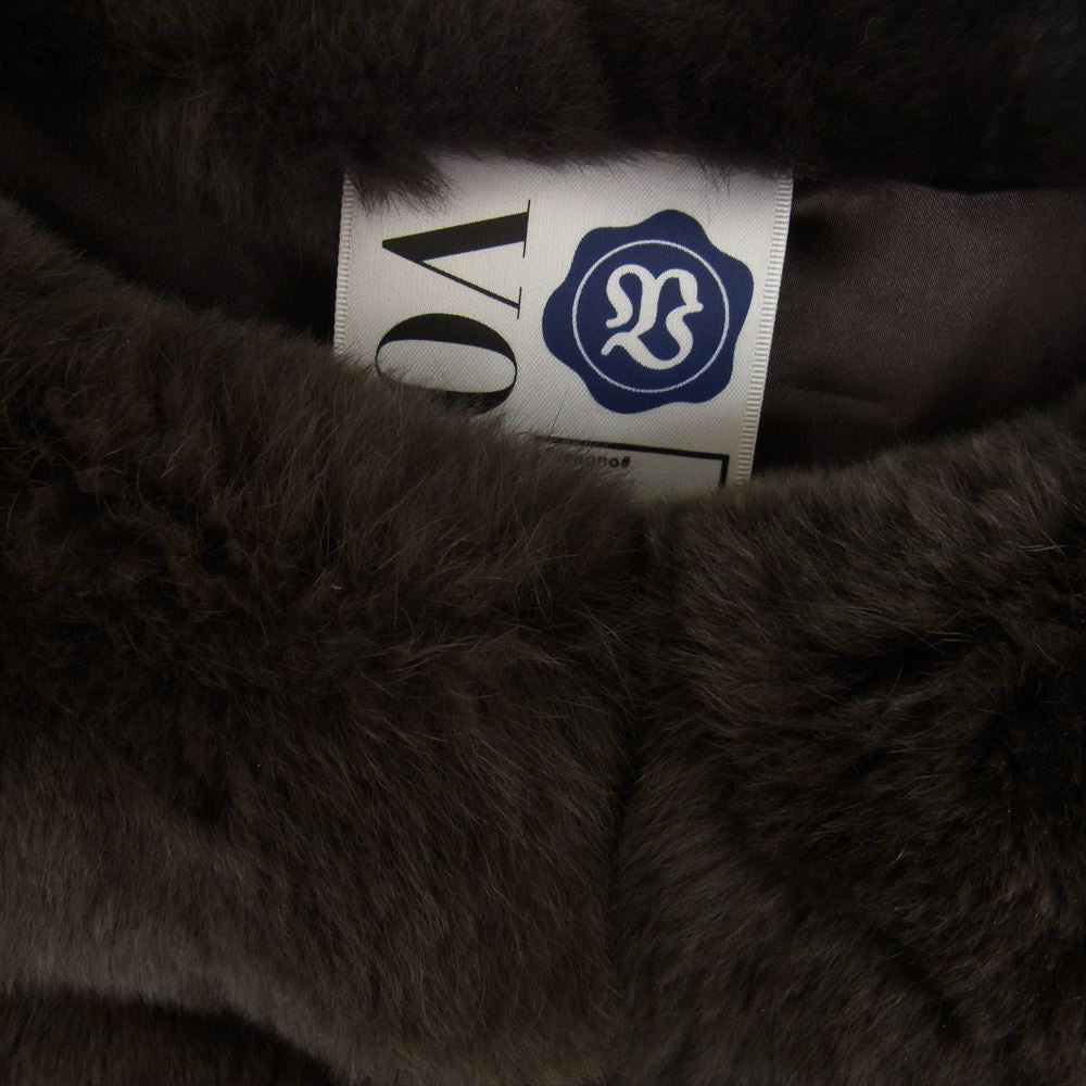 ヴォラータ ラビットファー ジャケット ブラウン系【中古】