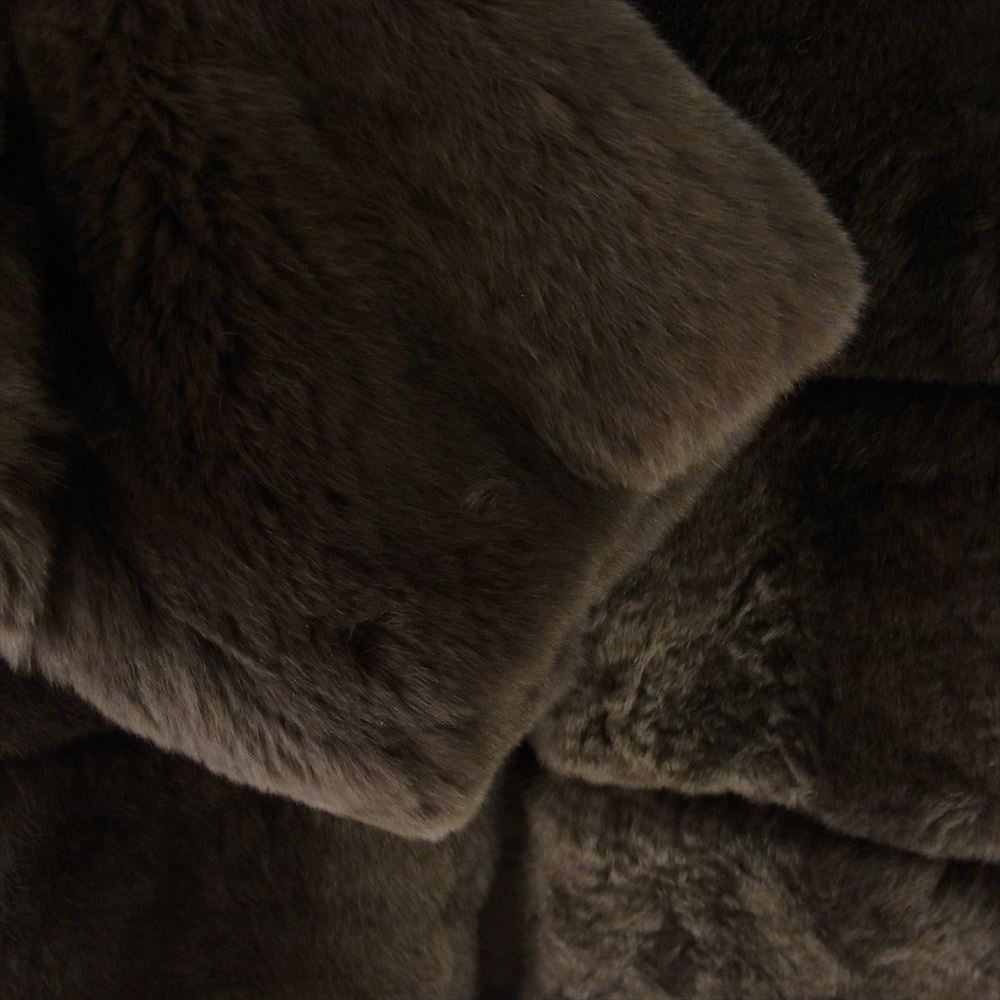 ヴォラータ ラビットファー ジャケット ブラウン系【中古】