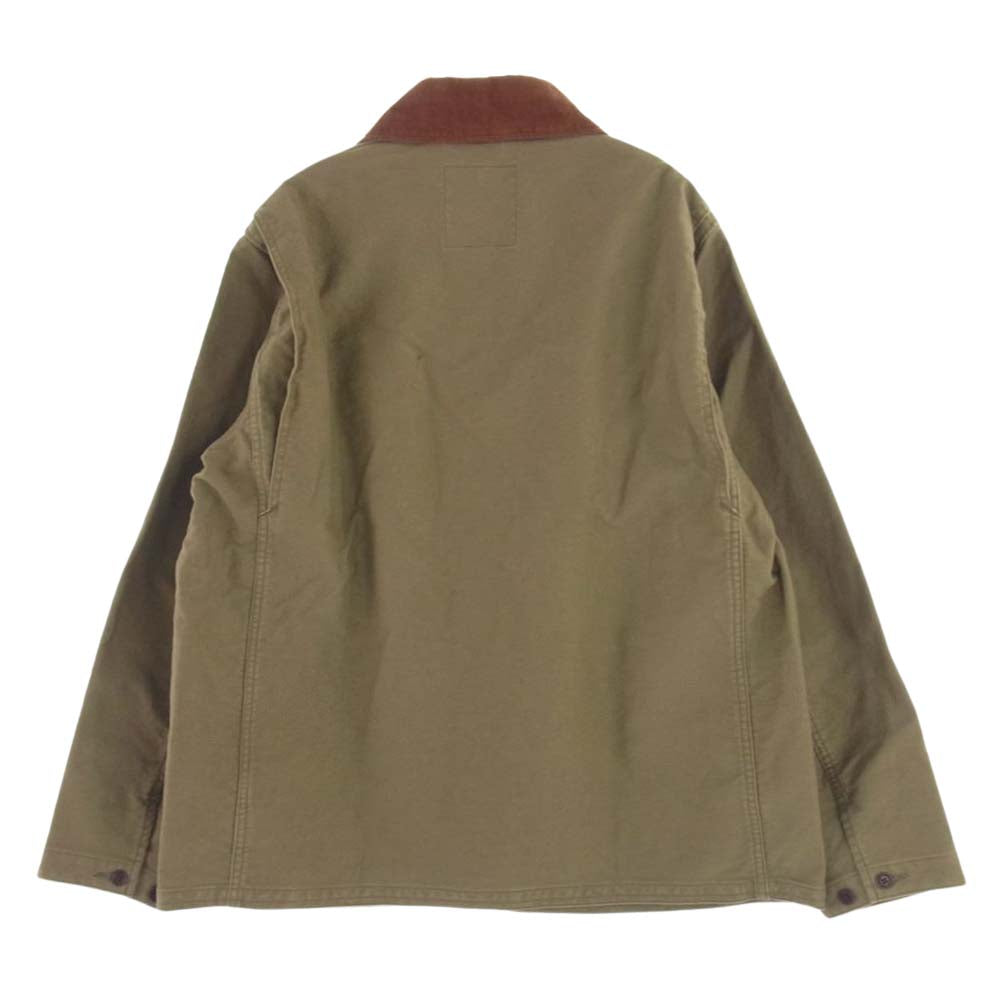 HYSTERIC GLAMOUR ヒステリックグラマー 02223AB12  コットン ハンティング ジャケット カーキ系 XL【極上美品】【中古】