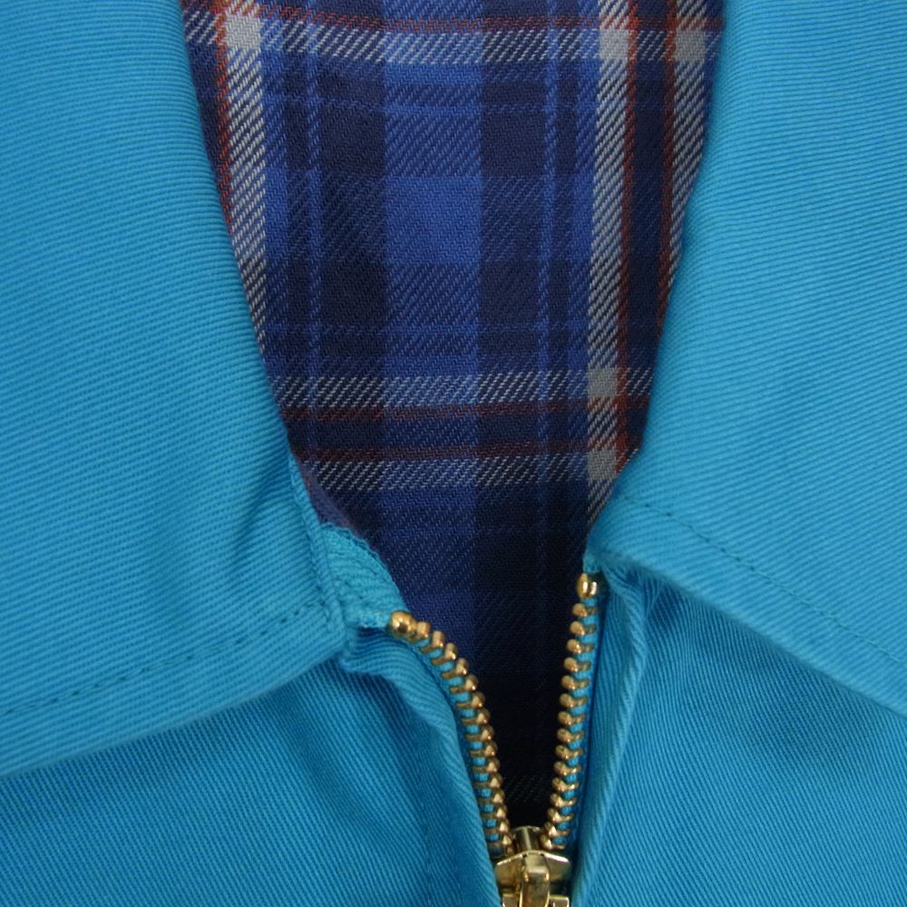 HYSTERIC GLAMOUR ヒステリックグラマー 23SS 02231AB01 Dickies ディッキーズ アイゼンハワー ジップ ジャケット ブルー系 XL【新古品】【未使用】【中古】