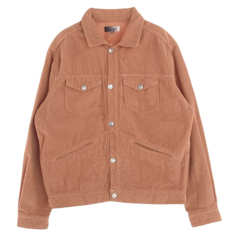 ISABEL MARANT イザベルマラン 19P033H コーデュロイ ジャケット オレンジ系 L【中古】